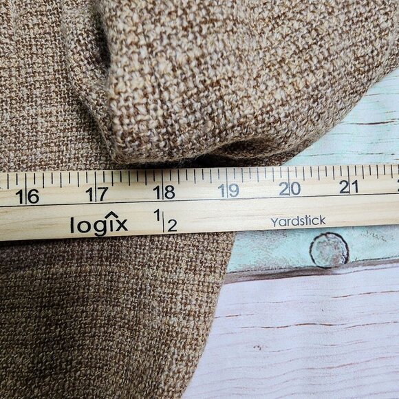 Zanetti Angelico Giacca Woven Tan Blazer, Men's 38 - Picture 10 of 11